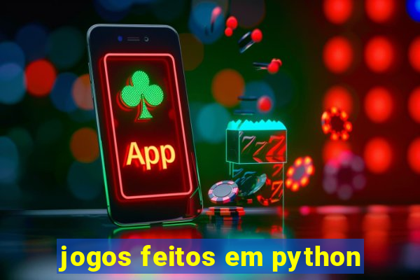 jogos feitos em python